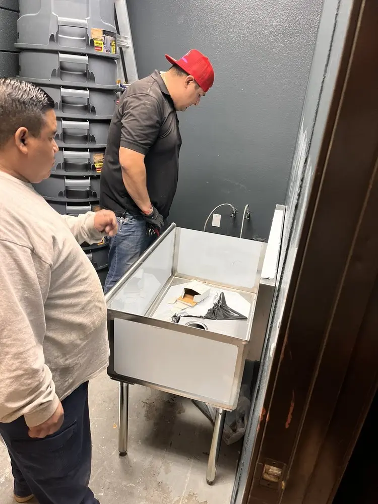 Commercial plumbing and sink installation in Norma Estates